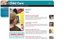 Desktop Screenshot of childcarequarterly.com